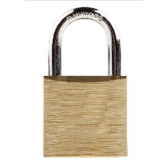 BRASS PADLOCK 25X14MM KA
