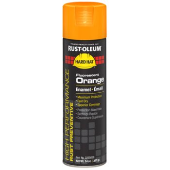 FLUORESCENT ORANGE PAINT