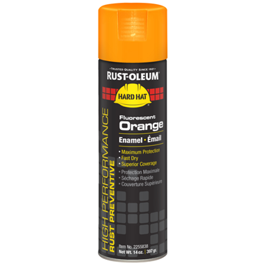 FLUORESCENT ORANGE PAINT