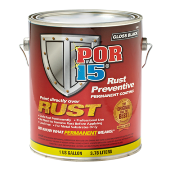 3.78L POR-15 BLACK RUST
