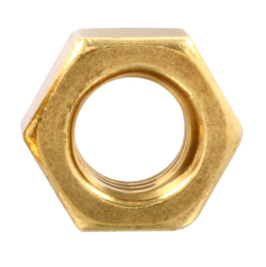 3/8 NC BRASS NUT