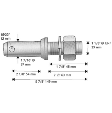 LOWER LINK IMPLEMENT PIN