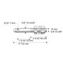 LOWER LINK IMP PIN CAT0