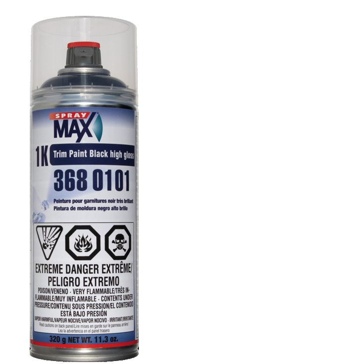 TRIM PAINT SATIN BLACK