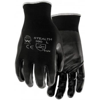 BLACK NITRILE GLOVE