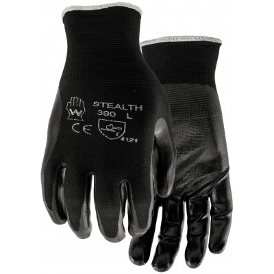 BLACK NITRILE GLOVE