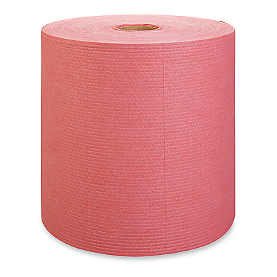 JUMBO ROLL- RED TOWEL