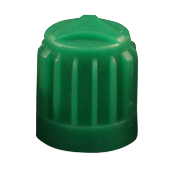 PLSTC DOME CAP GRN