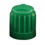 PLSTC DOME CAP GRN