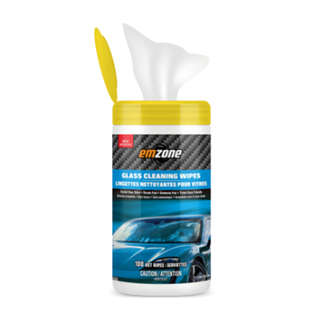 GLASS CLEANING WIPES