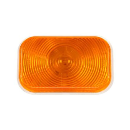 RECT. SEALED BEAM {AMBER