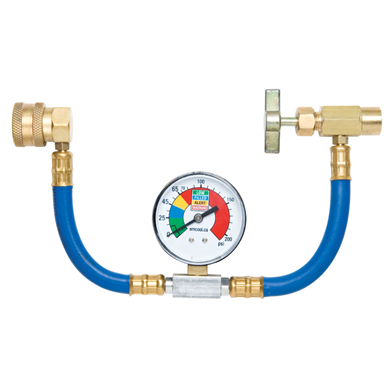 A/C HOSE W/ GAUGE