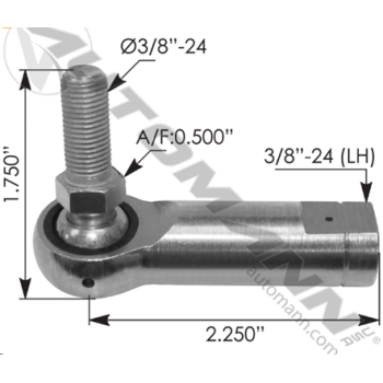 CLUTCH ROD END LH