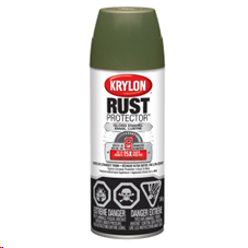 RUST PAINT FOREST GREEN