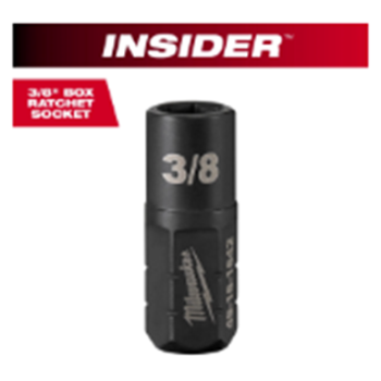 INSIDER SOCKET 6 PT 3/8IN