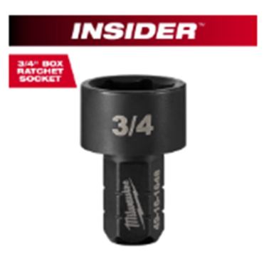 INSIDER SOCKET 6 PT 3/4IN
