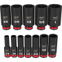 3/8 DR 12PC SAE DEEP IMP
