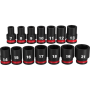 3/8 DR 14PC MM STD IMP