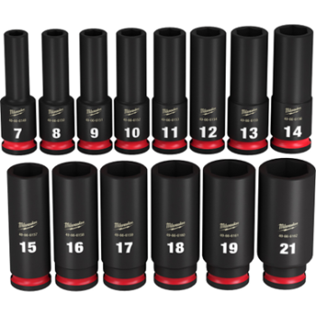 3/8 DR 14PC MM DEEP IMP