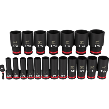 1/2 DR 19PC SAE IMP SCKT