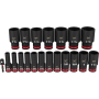 1/2 DR 19PC SAE IMP SCKT