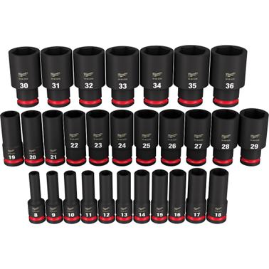 1/2 DR 29PC MM IMP SCKT