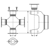 U-JOINT [1710 ROUND]