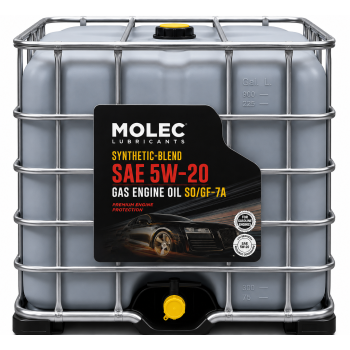 SYNTHETIC-BLEND 5W-20. MOLEC MOTOR OIL