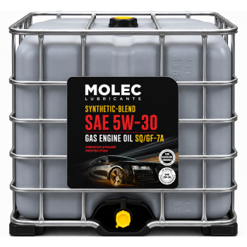 SYNTHETIC-BLEND 5W-30. MOLEC PCMO MOTOR OIL