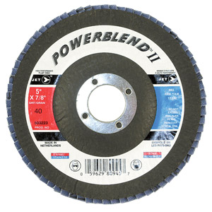 5X7/8 40 GRIT FLAP DISC