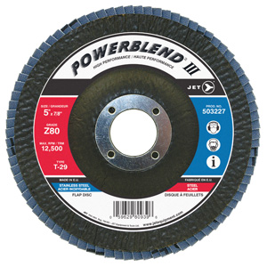 5X7/8 80 GRIT FLAP DISC