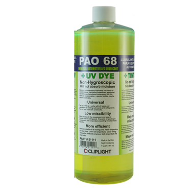 PAO 68 OIL + UV DYE