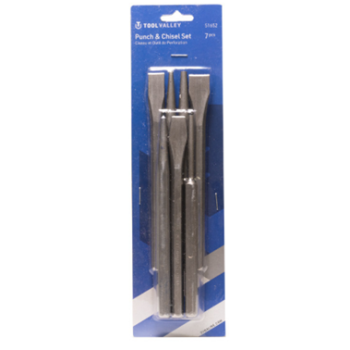 7PC PUNCH/CHISEL SET