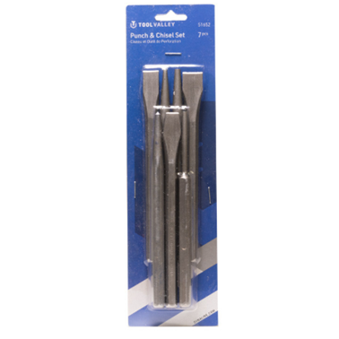 7PC PUNCH/CHISEL SET