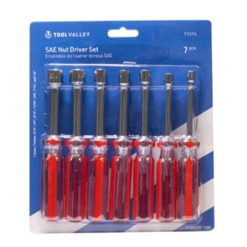 NUT DRIVER SET SAE