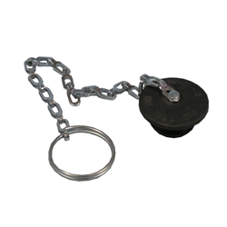RUBBER PLUG W/CHAIN