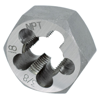 3/8-18NPT HEX DIE