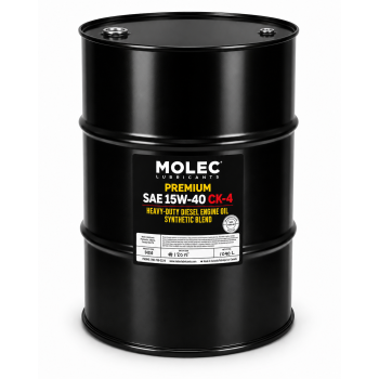 PREMIUM 15W-40 CK-4. MOLEC PREMIUM SYNTHETIC BLEND DIESEL ENGINE OIL. 205L