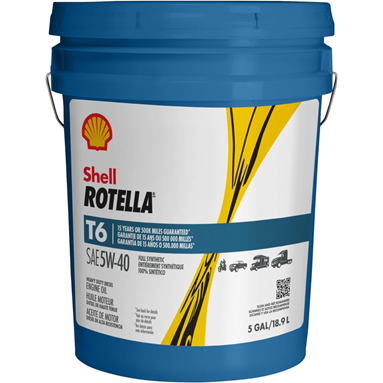 5W-40 ROTELLA T6 18.9L