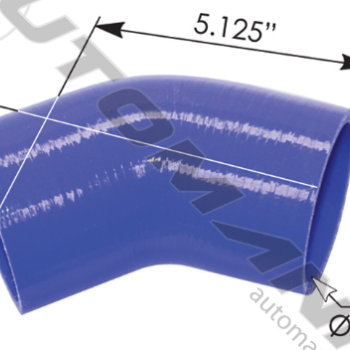 SILICONE 45 DEG ELBOW