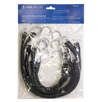 10PC TARP STRAP SET