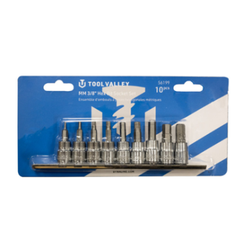 METRIC HEX BIT SET