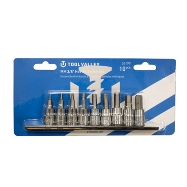 METRIC HEX BIT SET