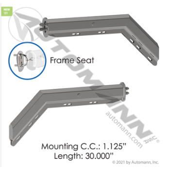 45 DEGREE MUDFLAP HANGER