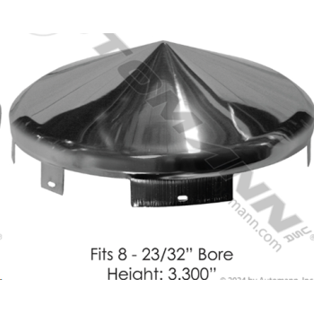 FRONT POINTED HUB CAP
