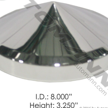 REAR POINTED HUB CAP 8
