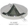 REAR POINTED HUB CAP 8