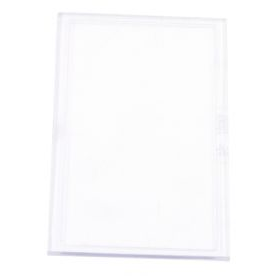 CLEAR PLASTIC LENS