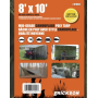 8X10 CAMO POLY TARP