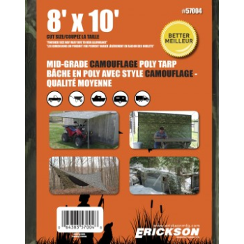 10X12 CAMO POLY TARP